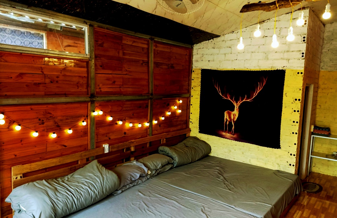 Nhà gỗ nhỏ homestay Bình Huy tại Mộc Châu